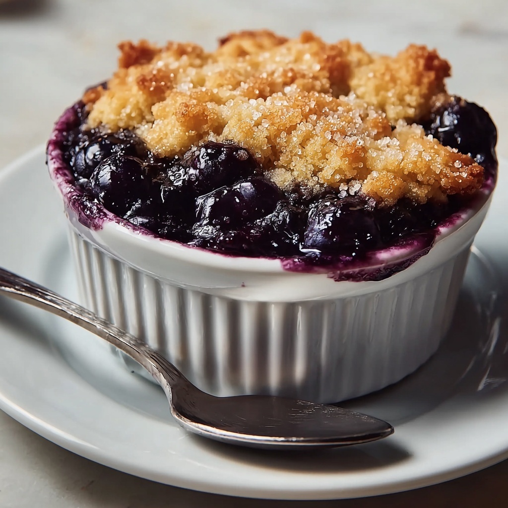Blueberry Dump Cake Recipe - Recipe Image