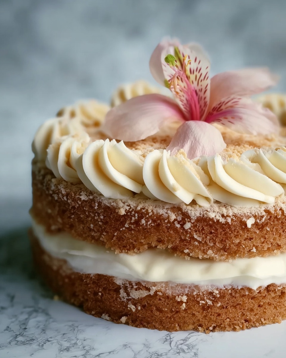 Hawaiian Wedding Cake with Whipped Cream Cheese Frosting Recipe - Recipe Image