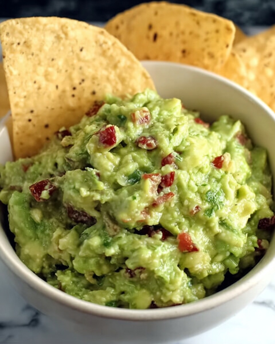 Creamy Classic Guacamole Recipe - Recipe Image