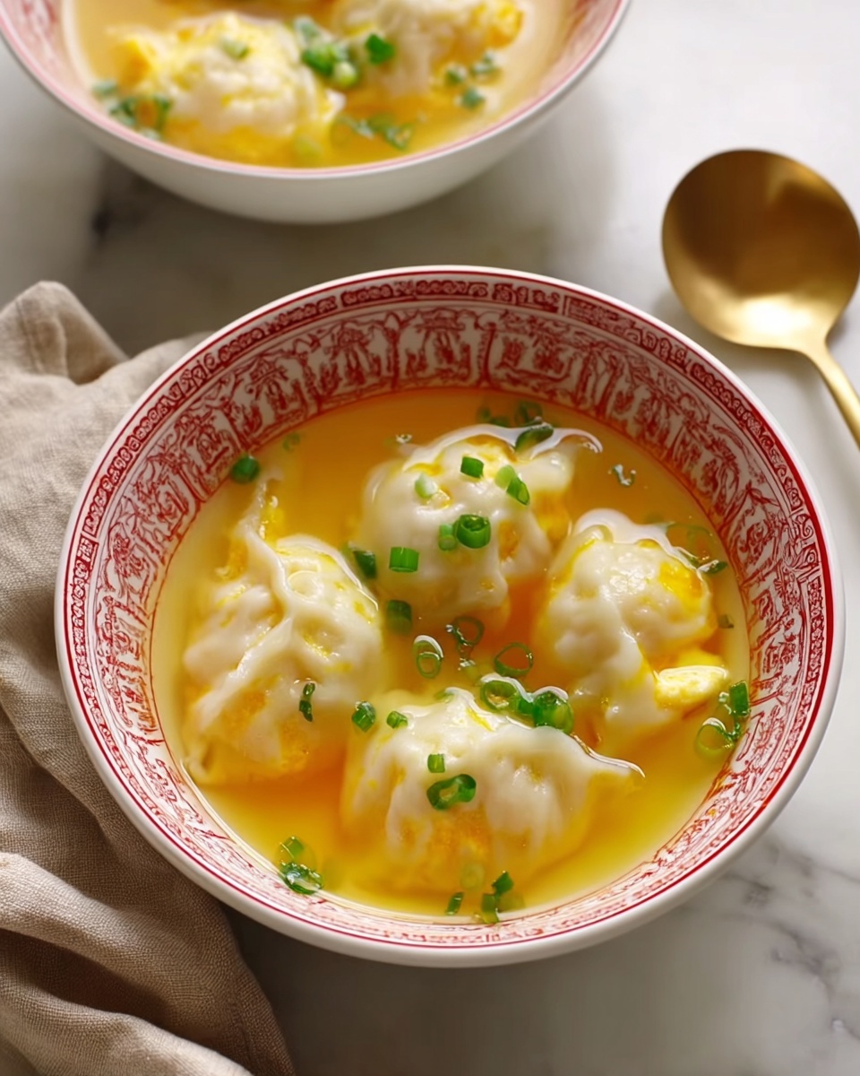 Wonton Egg Drop Soup Recipe - Recipe Image