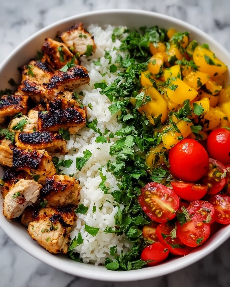 Greek Chicken Bowls Recipe - Recipe Image