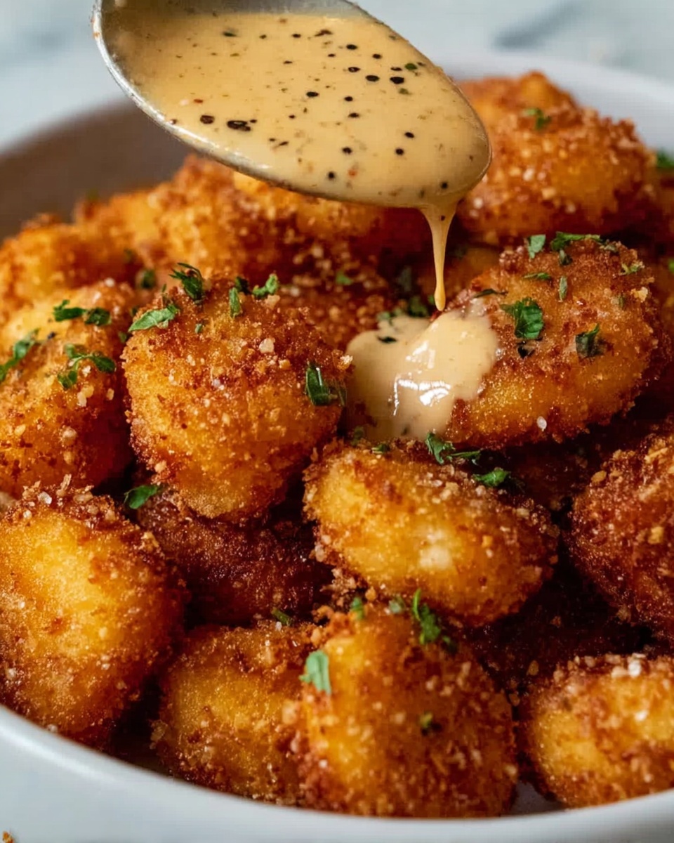 Crispy Fried Mushrooms Recipe - Recipe Image