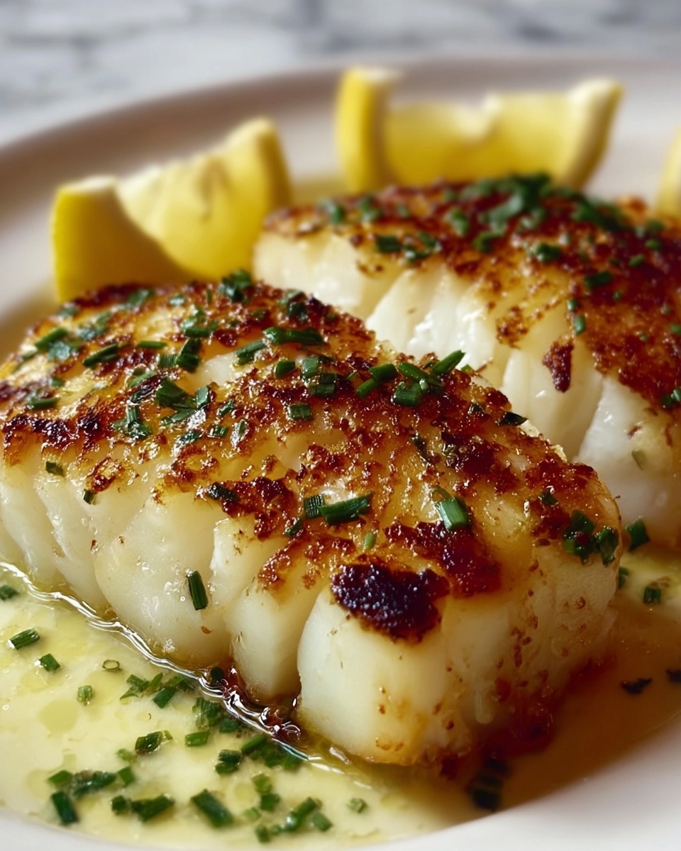 Lemon Butter Baked Cod Recipe - Recipe Image