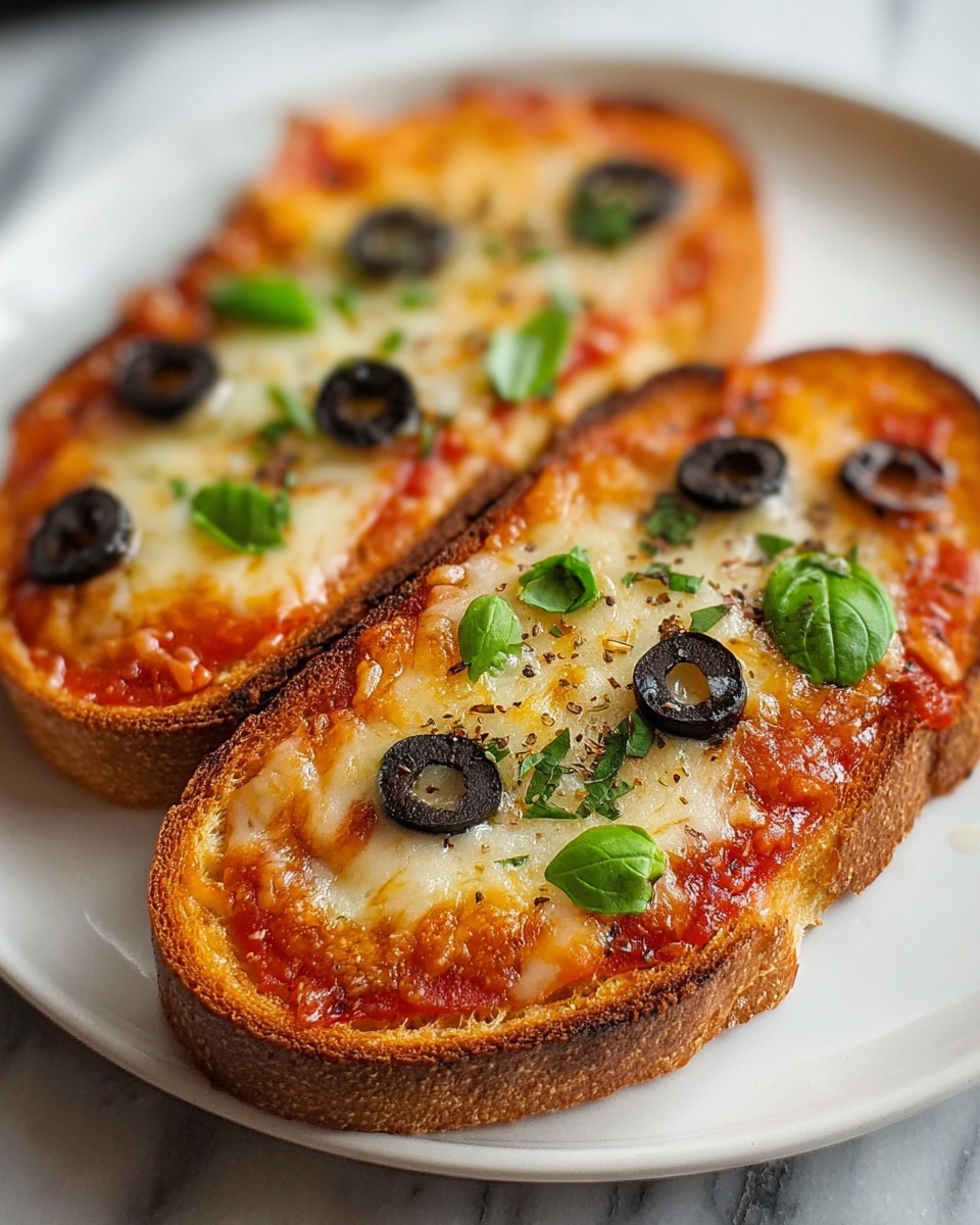Pizza Toast Recipe - Recipe Image