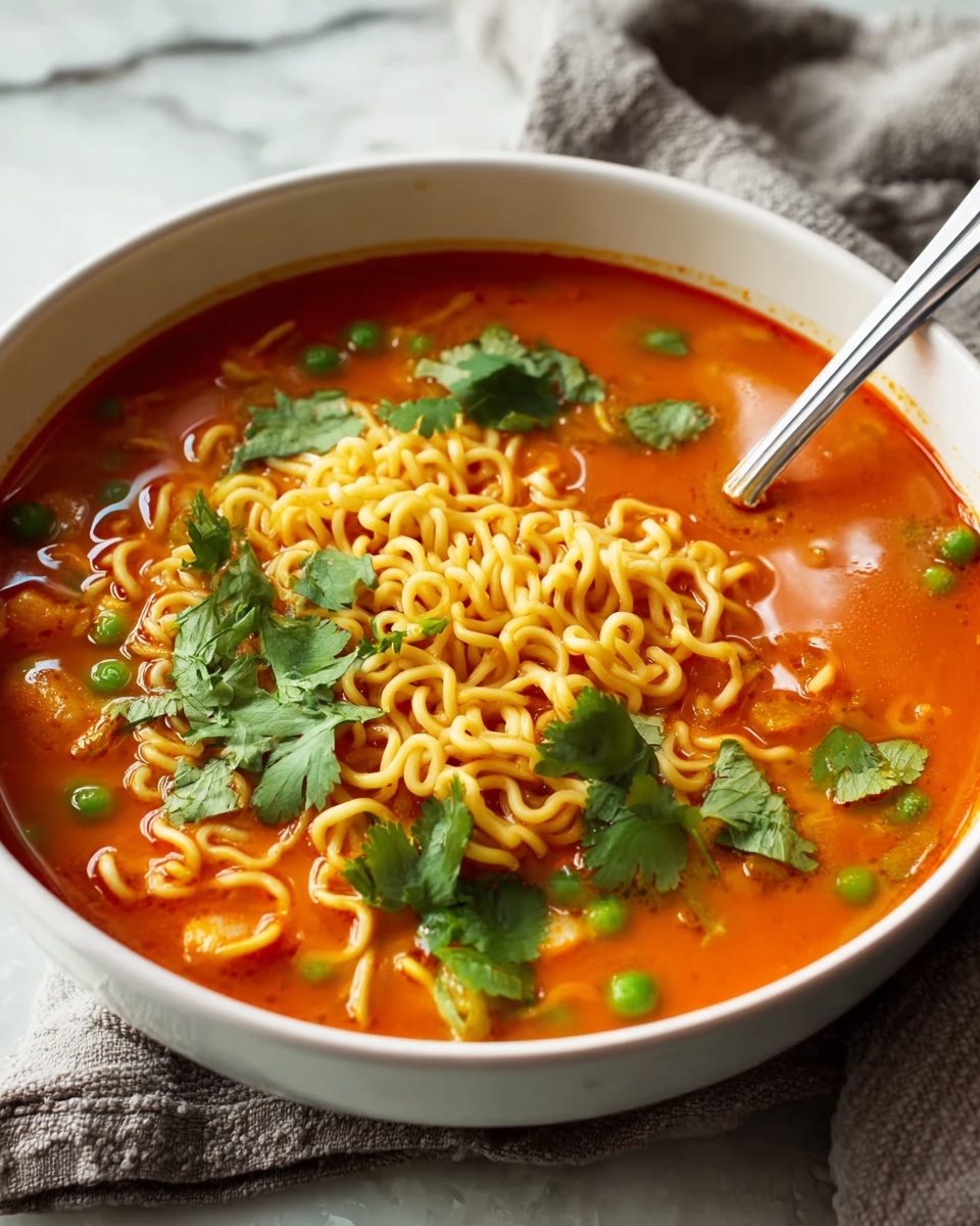 Thai Red Curry Noodle Soup Recipe - Recipe Image