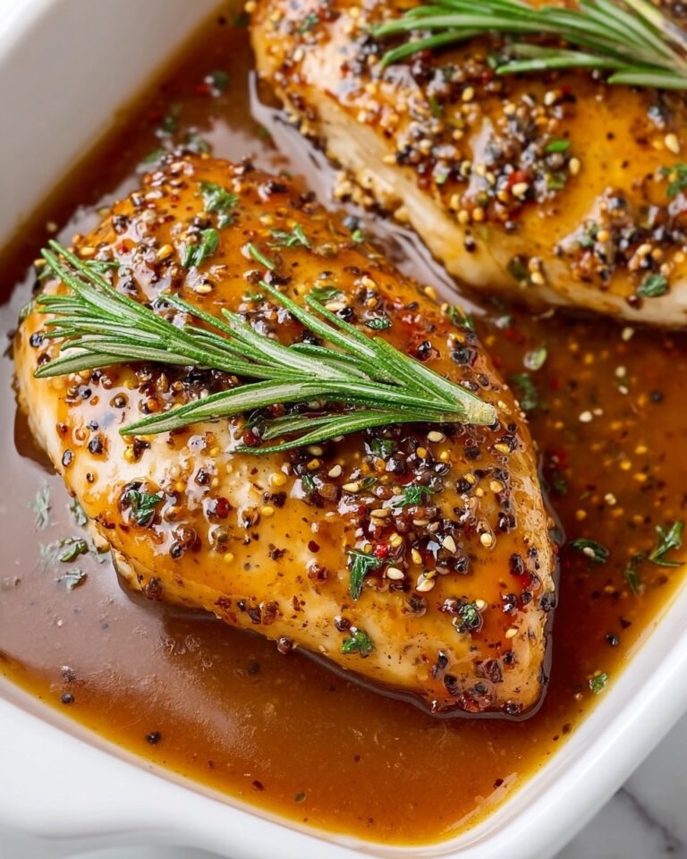 Honey Dijon Rosemary Baked Chicken Recipe