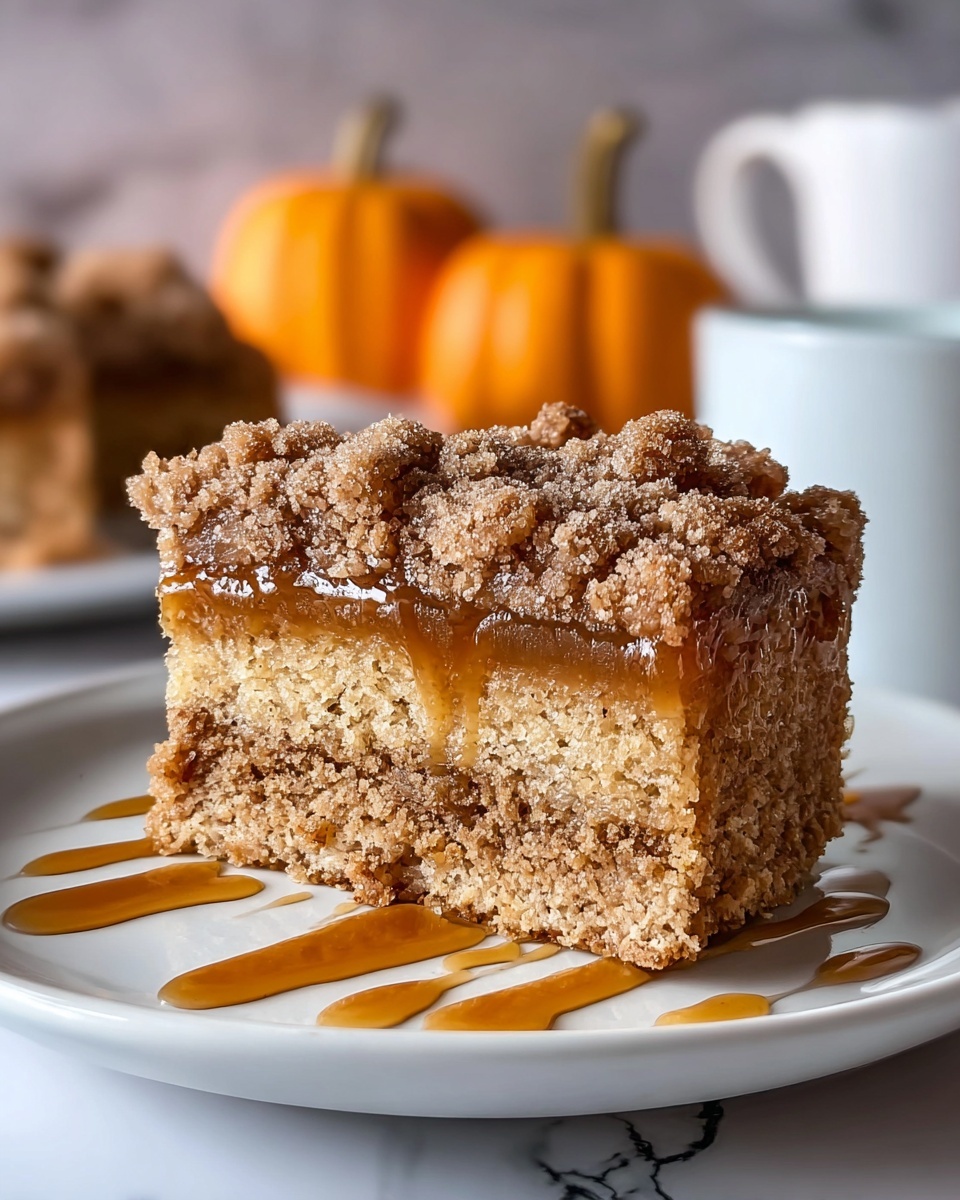 Pumpkin Coffee Cake with Streusel Topping Recipe - Recipe Image