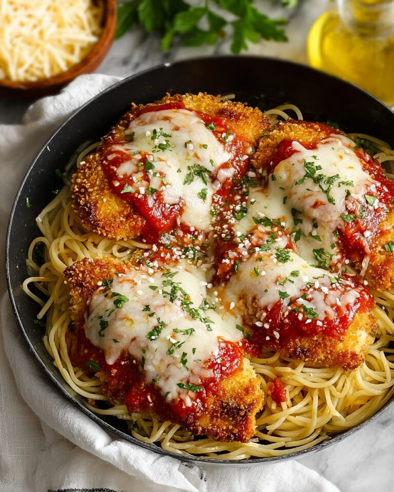 Crispy Chicken Parmesan with Marinara and Mozzarella Recipe
