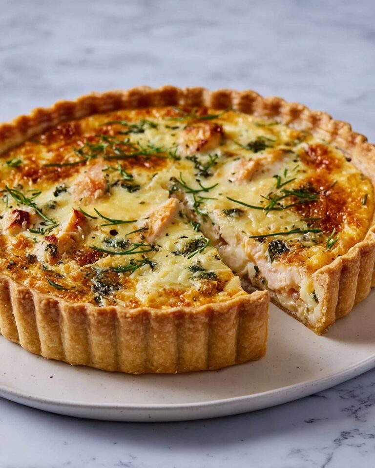 Crab and Tarragon Tart Recipe