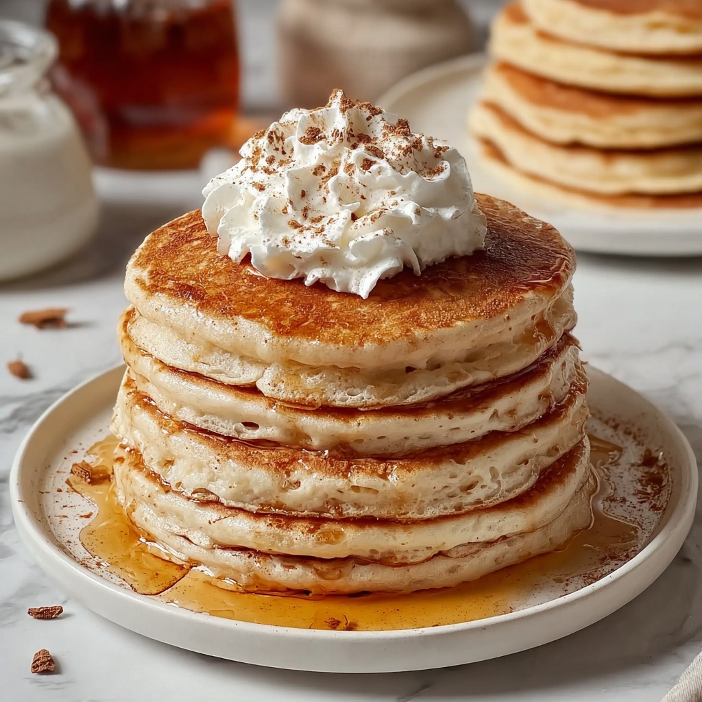 Low-Calorie Protein Pancakes with Cinnamon and Greek Yogurt Recipe - Recipe Image