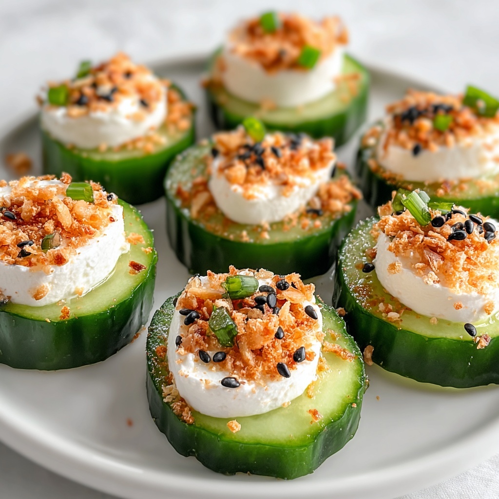 Everything Bagel Cucumber Bites Recipe - Recipe Image