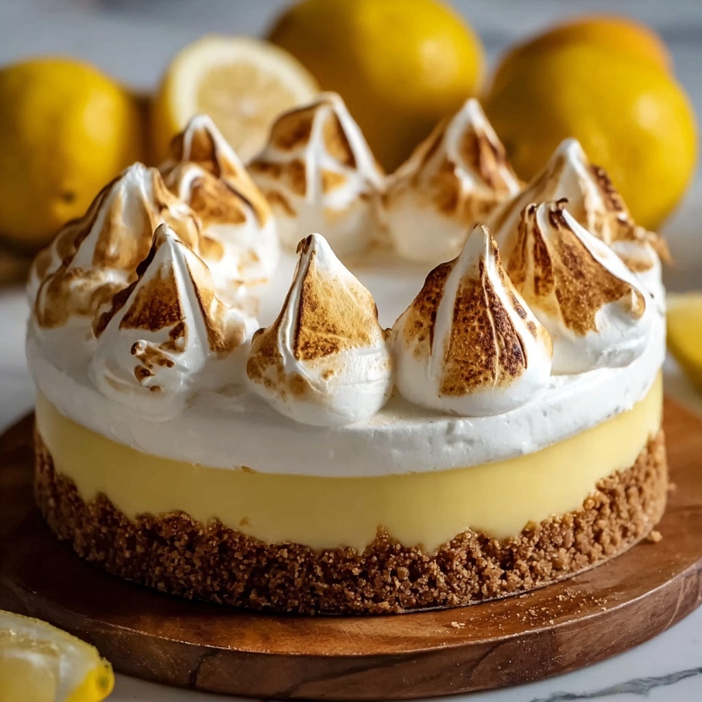 Lemon Meringue Cheesecake Recipe - Recipe Image