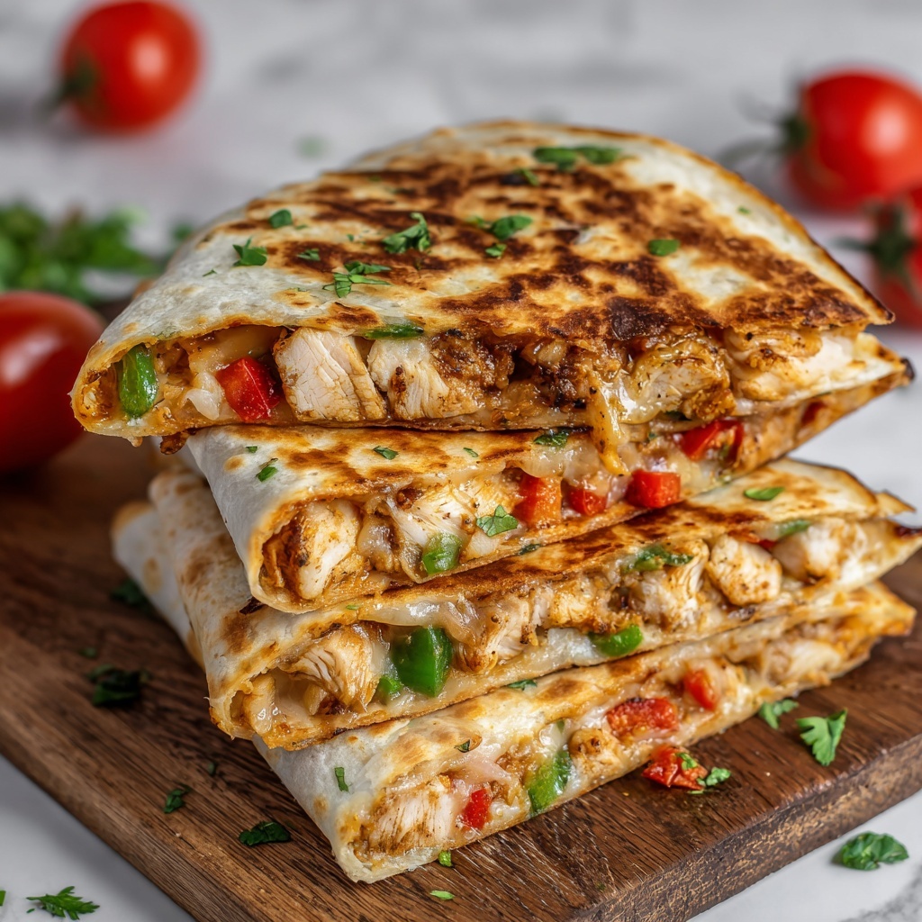 Chicken Fajitas Quesadillas Recipe - Recipe Image