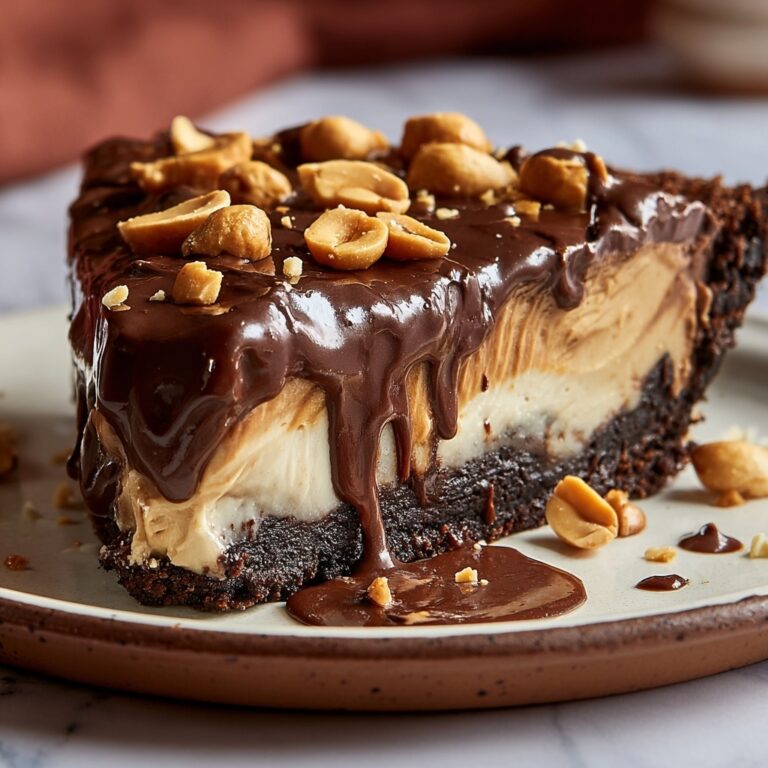Hot Fudge Peanut Butter Pie Recipe