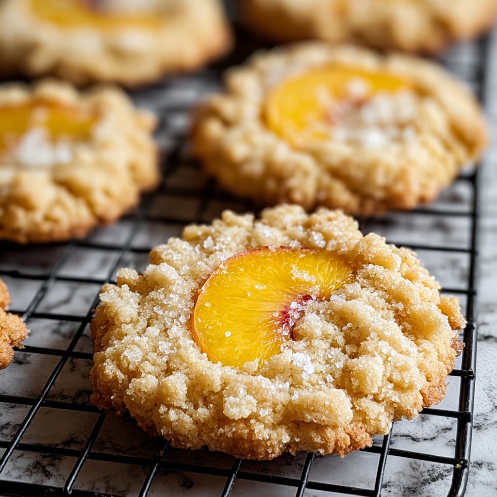 Irresistible Peach Cobbler Cookies Recipe - Recipe Image