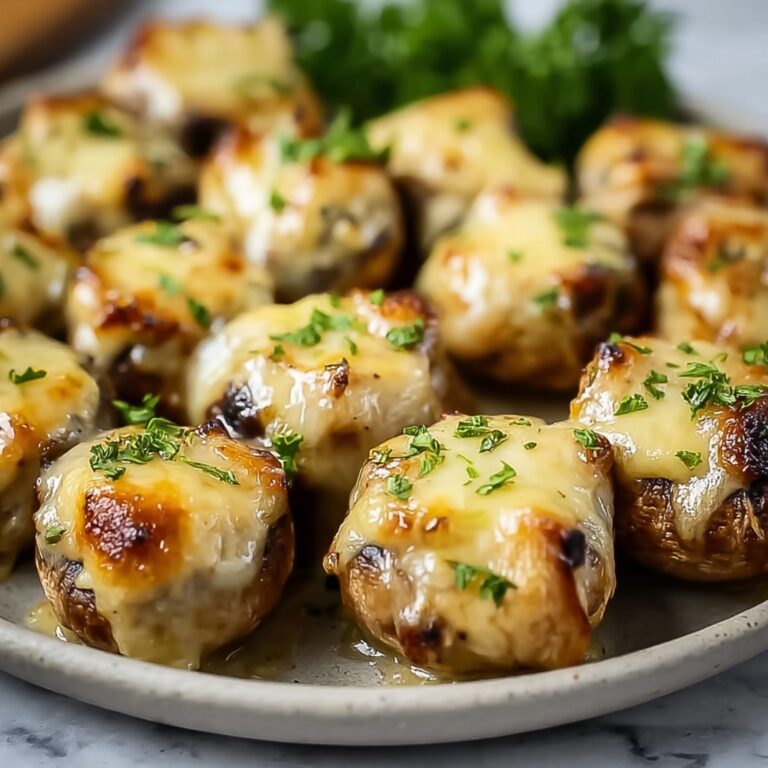 Mushroom Chicken Bites Recipe