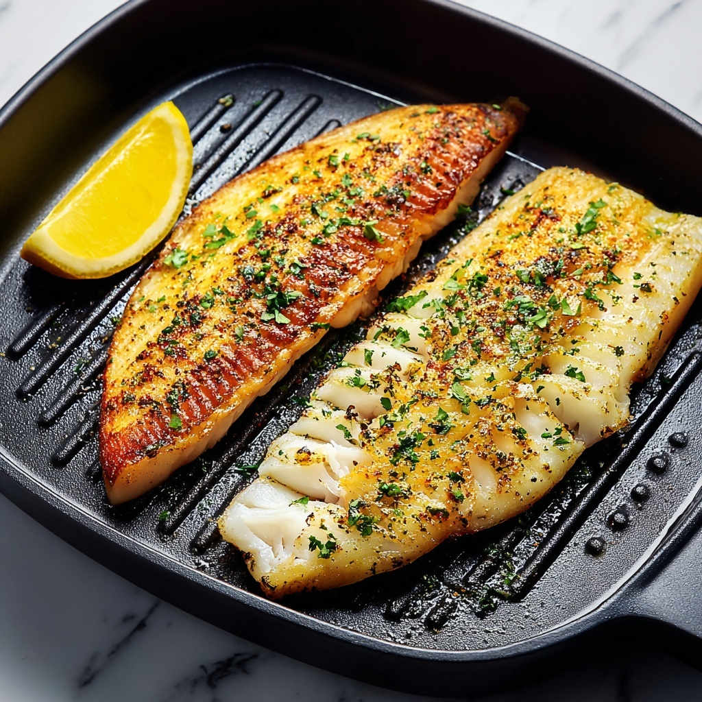 Air Fryer Tilapia with Lemon and Garlic Recipe - Recipe Image