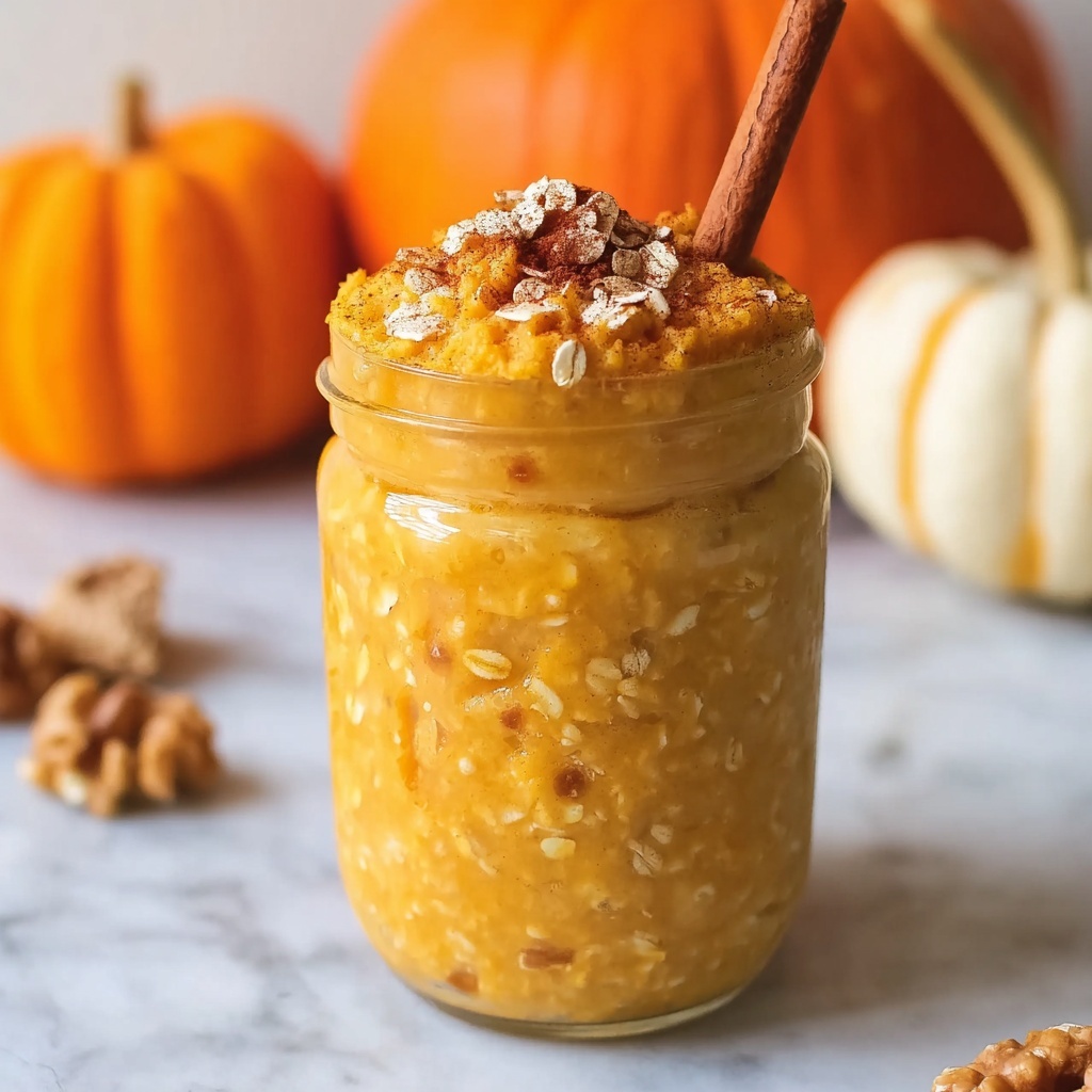 Pumpkin Spice Overnight Oats Recipe - Recipe Image