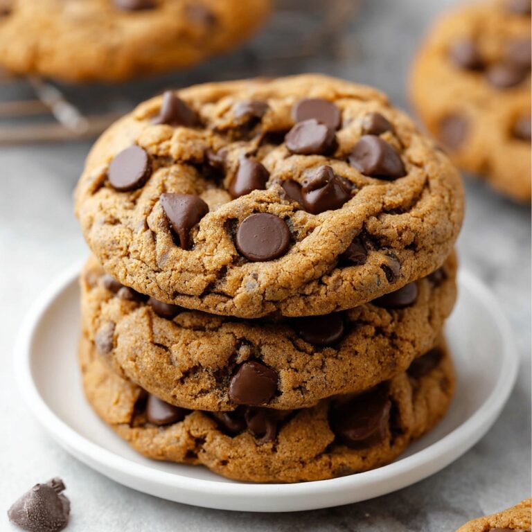 Healthy Pumpkin Chocolate Chip Cookies Recipe