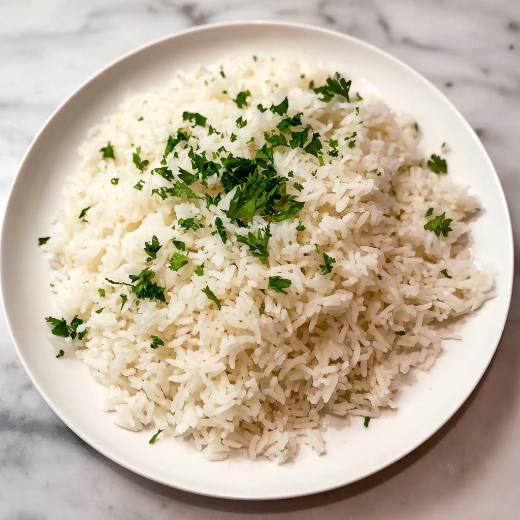 Garlic Parmesan Rice Recipe - Recipe Image