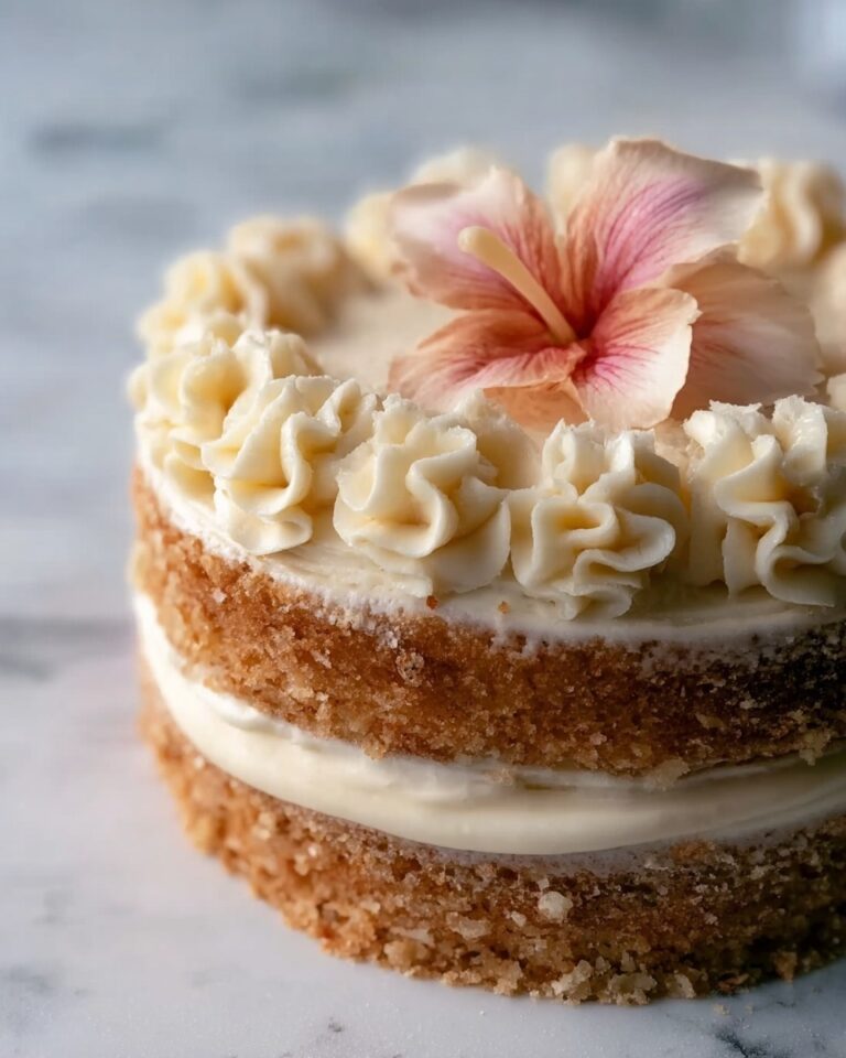 Hawaiian Wedding Cake with Whipped Cream Cheese Frosting Recipe