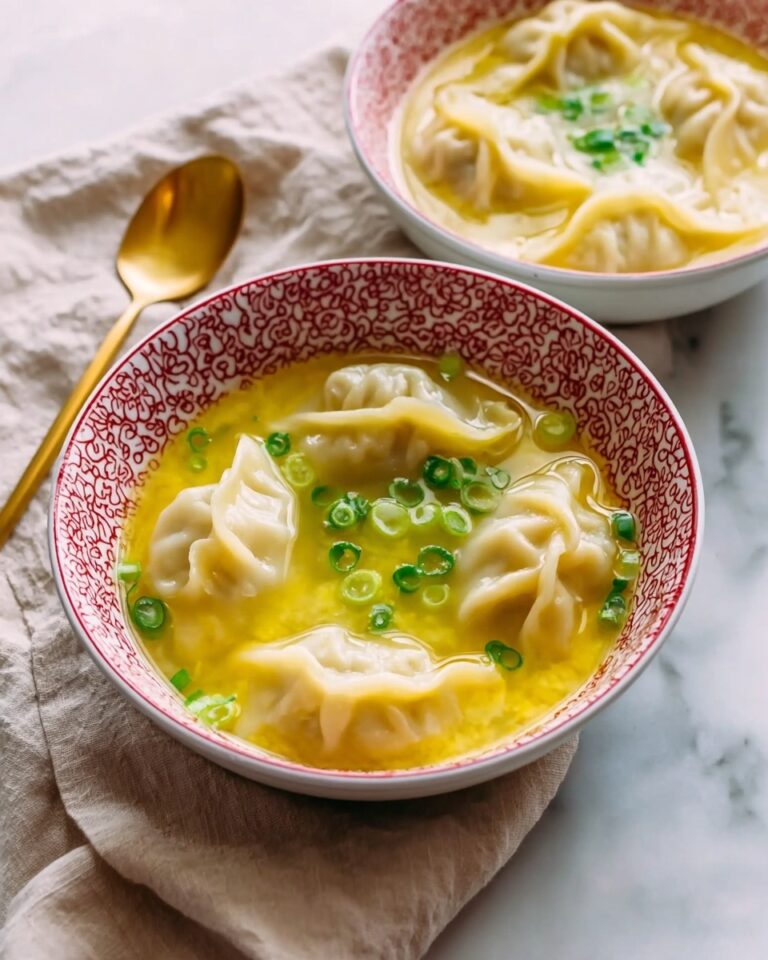 Wonton Egg Drop Soup Recipe