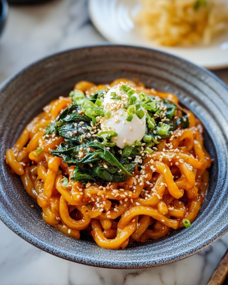 Easy Kimchi Noodles Recipe