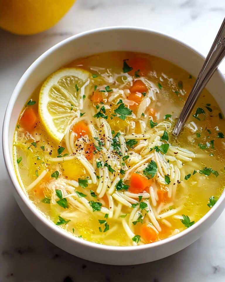 Lemon Orzo Soup Recipe for Comfort Recipe