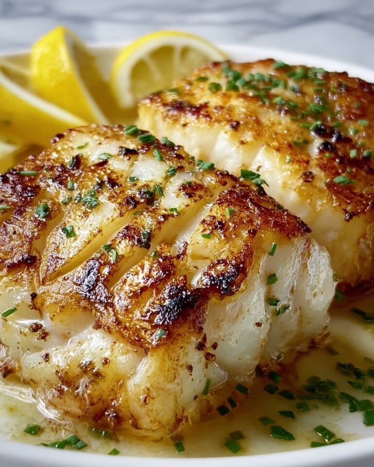 Lemon Butter Baked Cod Recipe