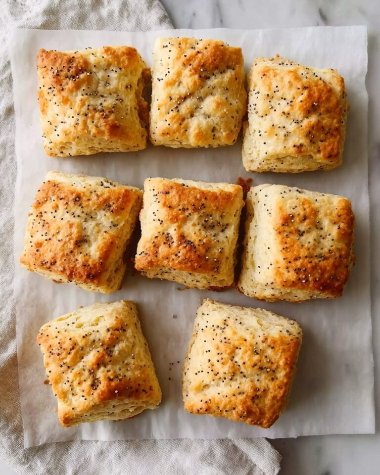 Lemon Poppy Seed Biscuits Recipe