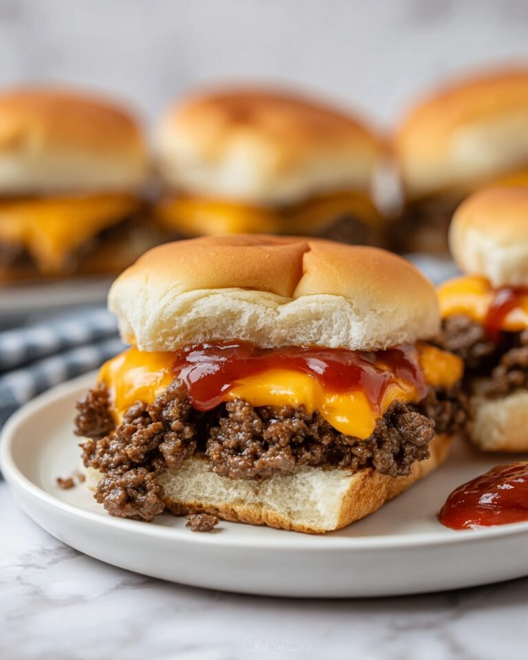 Chopped Cheeseburger Sliders Recipe