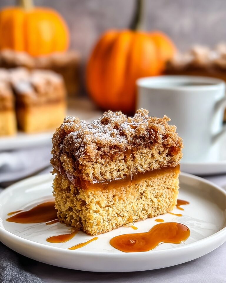 Pumpkin Coffee Cake with Streusel Topping Recipe