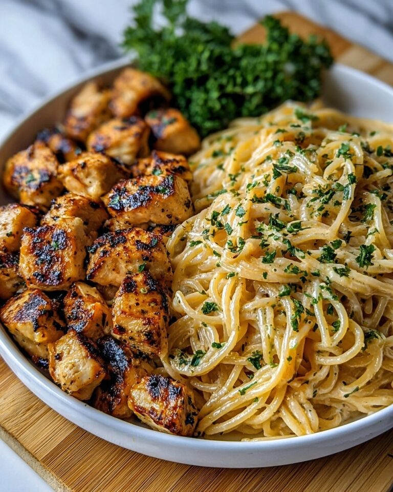 Garlic Butter Chicken Pasta Recipe