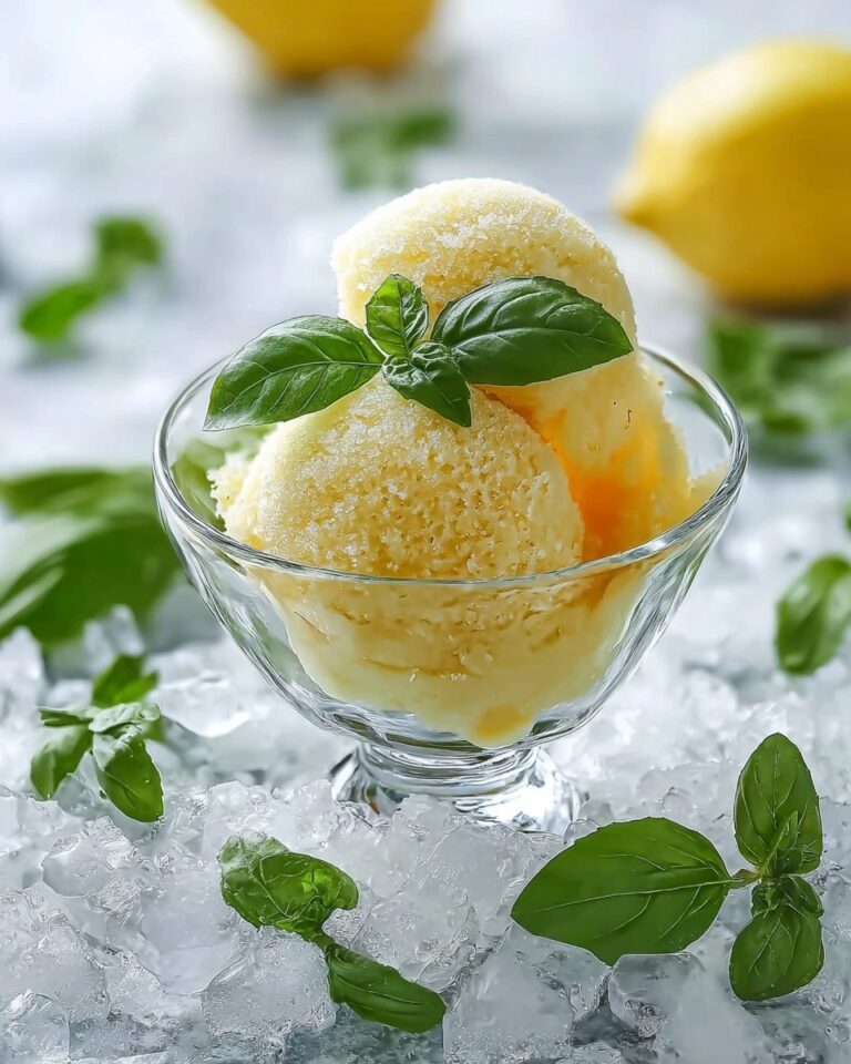 Lemon and Basil Granita Recipe