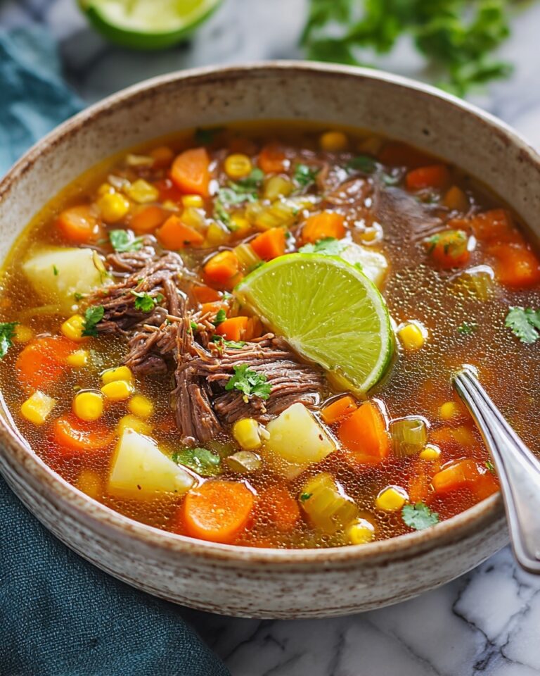 Caldo de Res: Hearty Mexican Beef Vegetable Soup Recipe