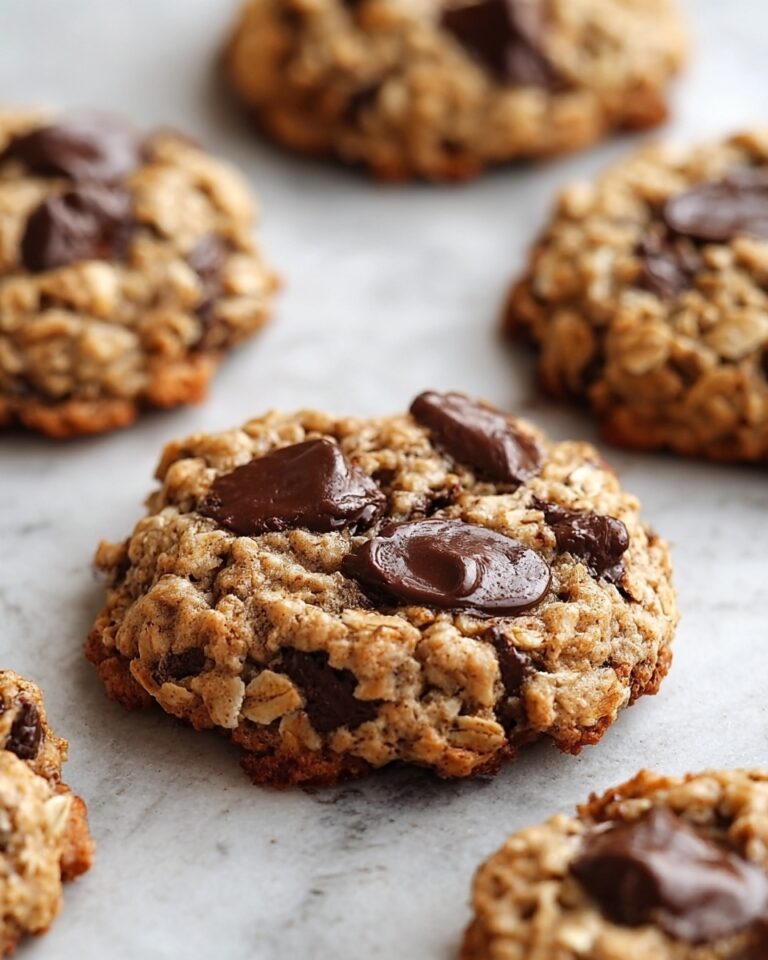 Healthy No-Sugar, No-Flour Cookies with Bananas, Oats, and Dark Chocolate Recipe