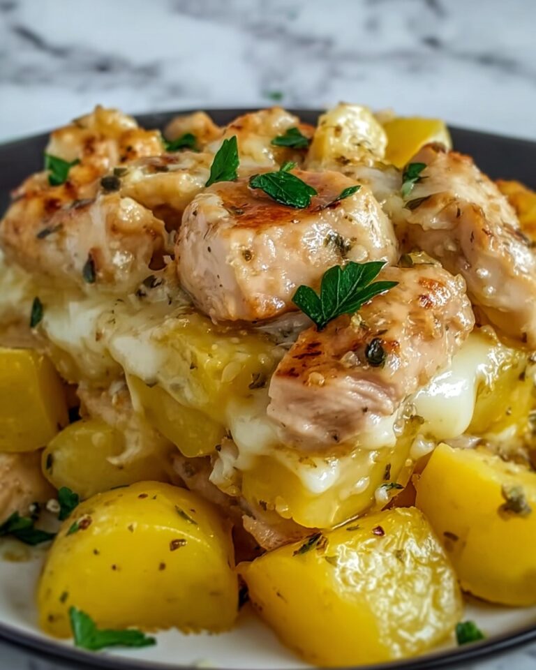 Garlic Parmesan Chicken and Potatoes Recipe