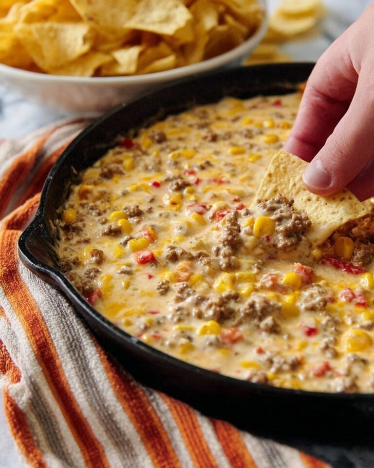 Cheesy Sausage Dip Recipe