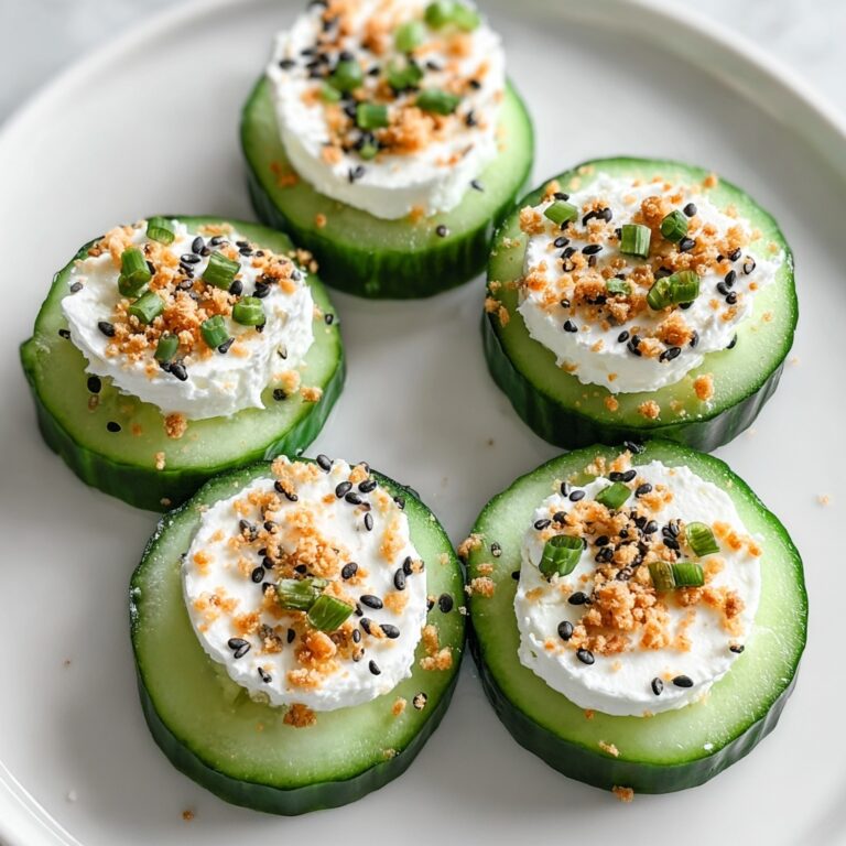 Everything Bagel Cucumber Bites Recipe