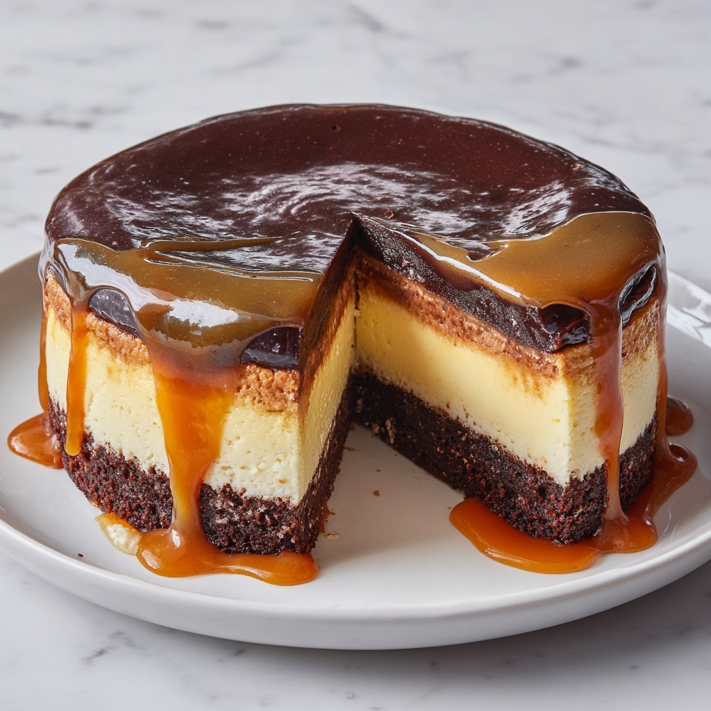 The Sweetest Twist: Magic Melt Chocoflan Recipe - Recipe Image
