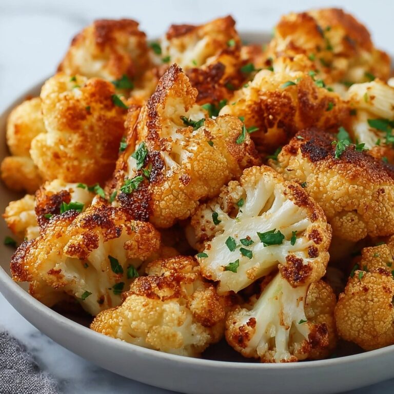 Crispy Baked Cauliflower Bites Recipe