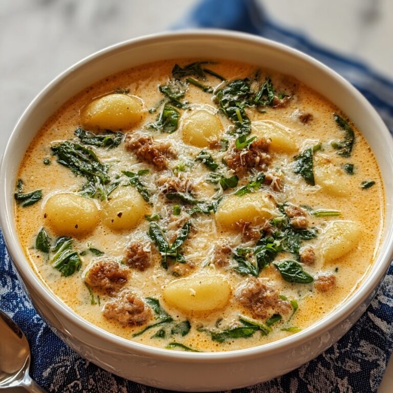Creamy Parmesan Italian Sausage Ditalini Soup Recipe