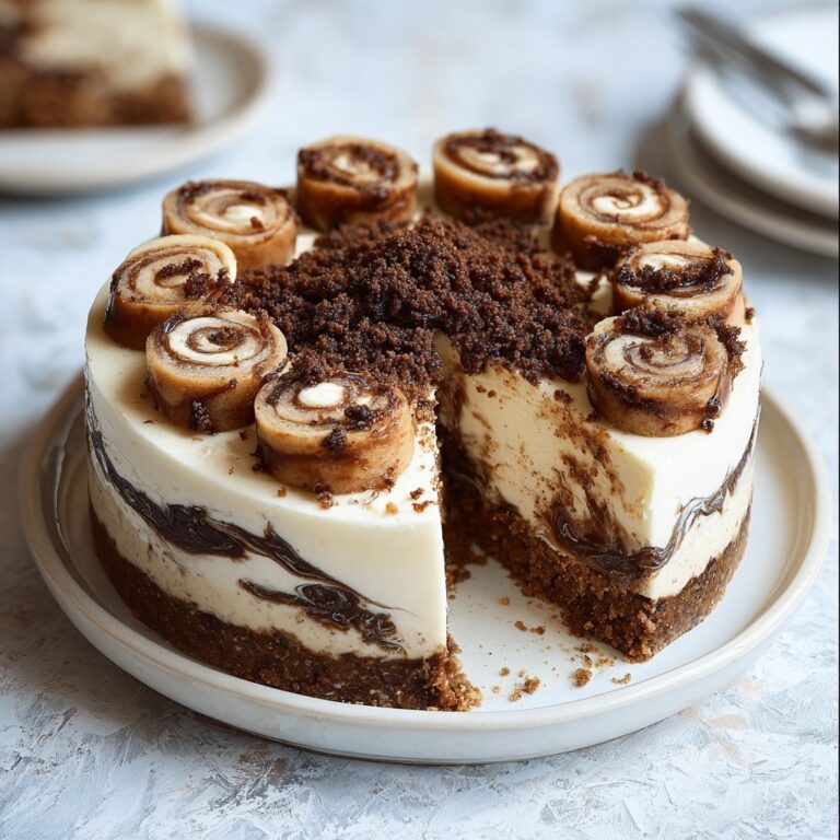 Decadent Cinnamon Roll Cheesecake Recipe