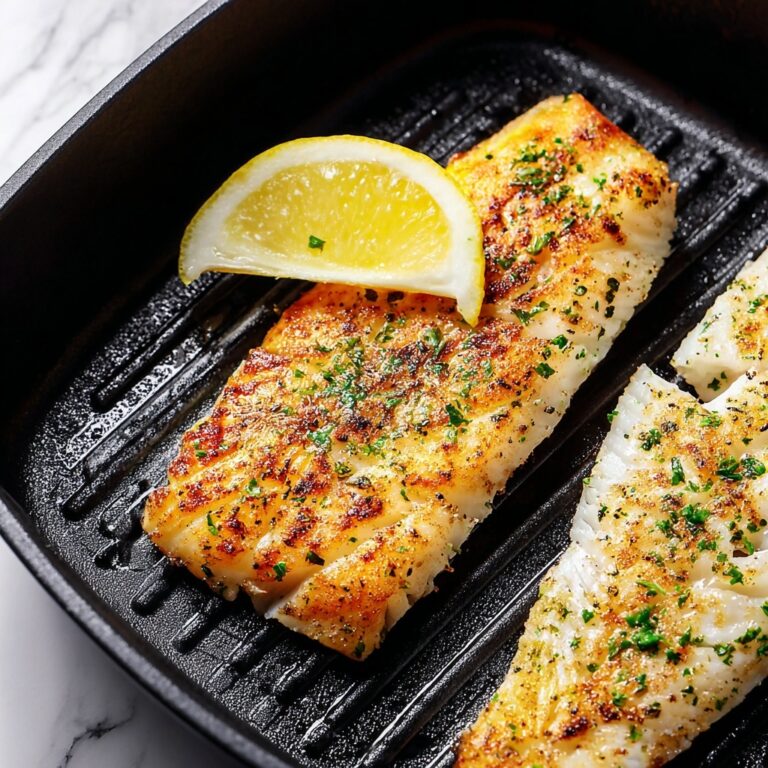 Air Fryer Tilapia with Lemon and Garlic Recipe