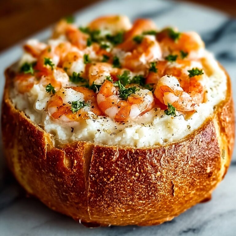 Stuffed Seafood Bread Bowl Recipe