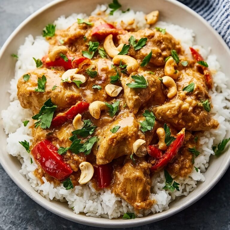 Slow Cooker Peanut Chicken Recipe