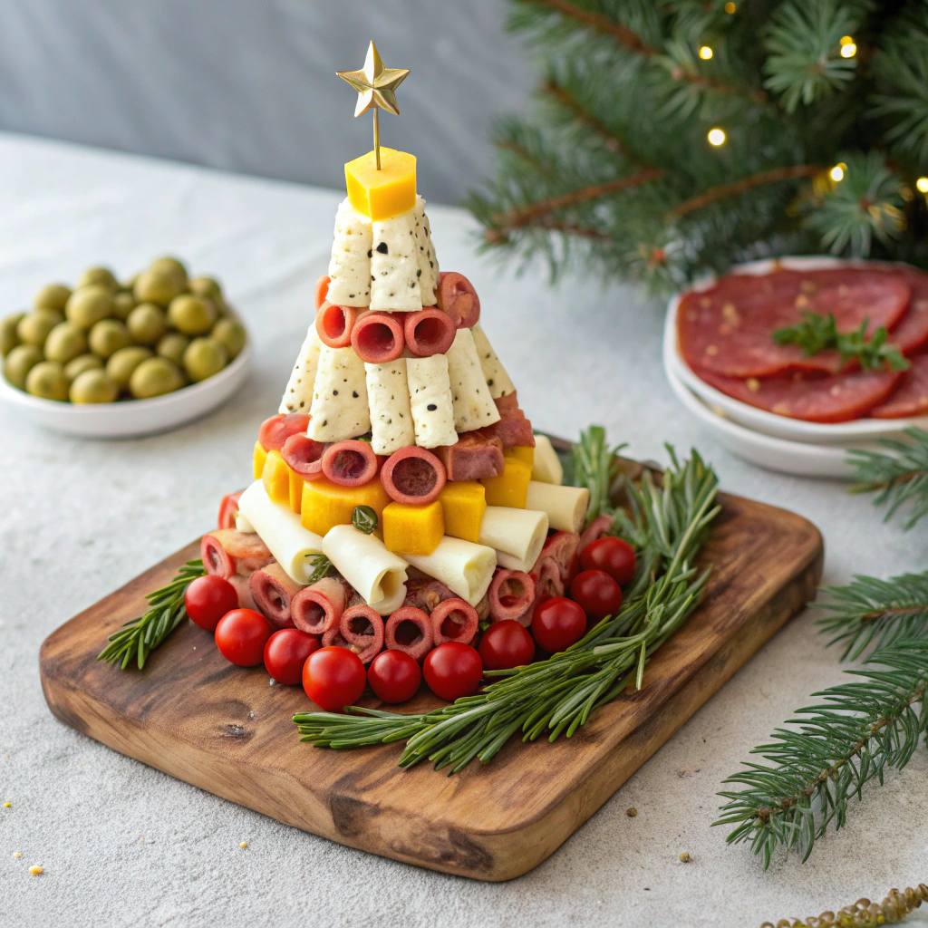 Christmas Tree Charcuterie Recipe - Recipe Image