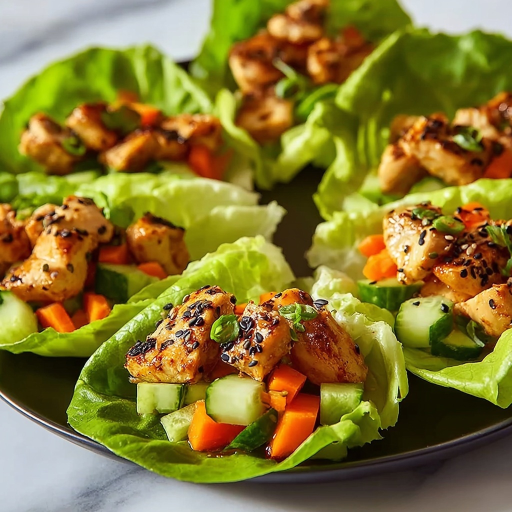 Thai Chicken Lettuce Wraps Recipe - Recipe Image