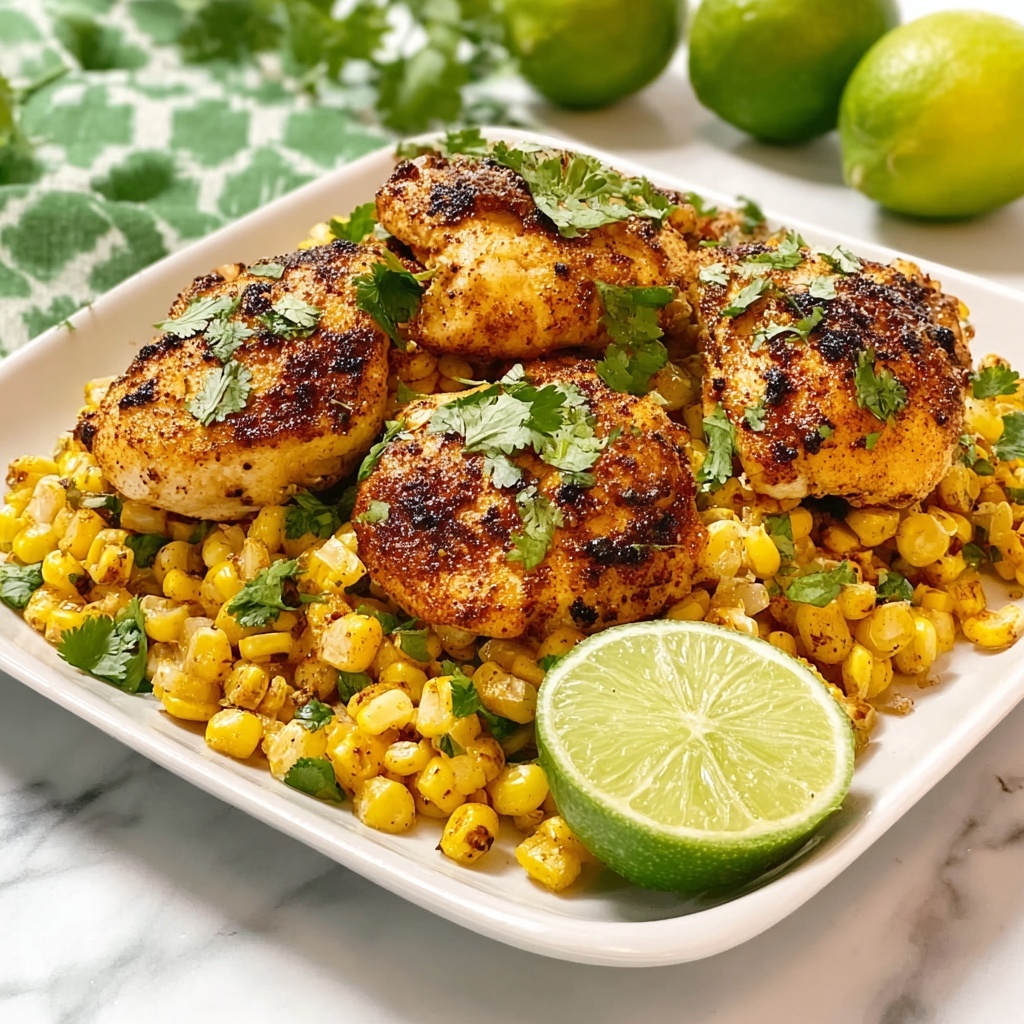 Cilantro-Lime Chicken with Fresh Corn Salsa Recipe - Recipe Image