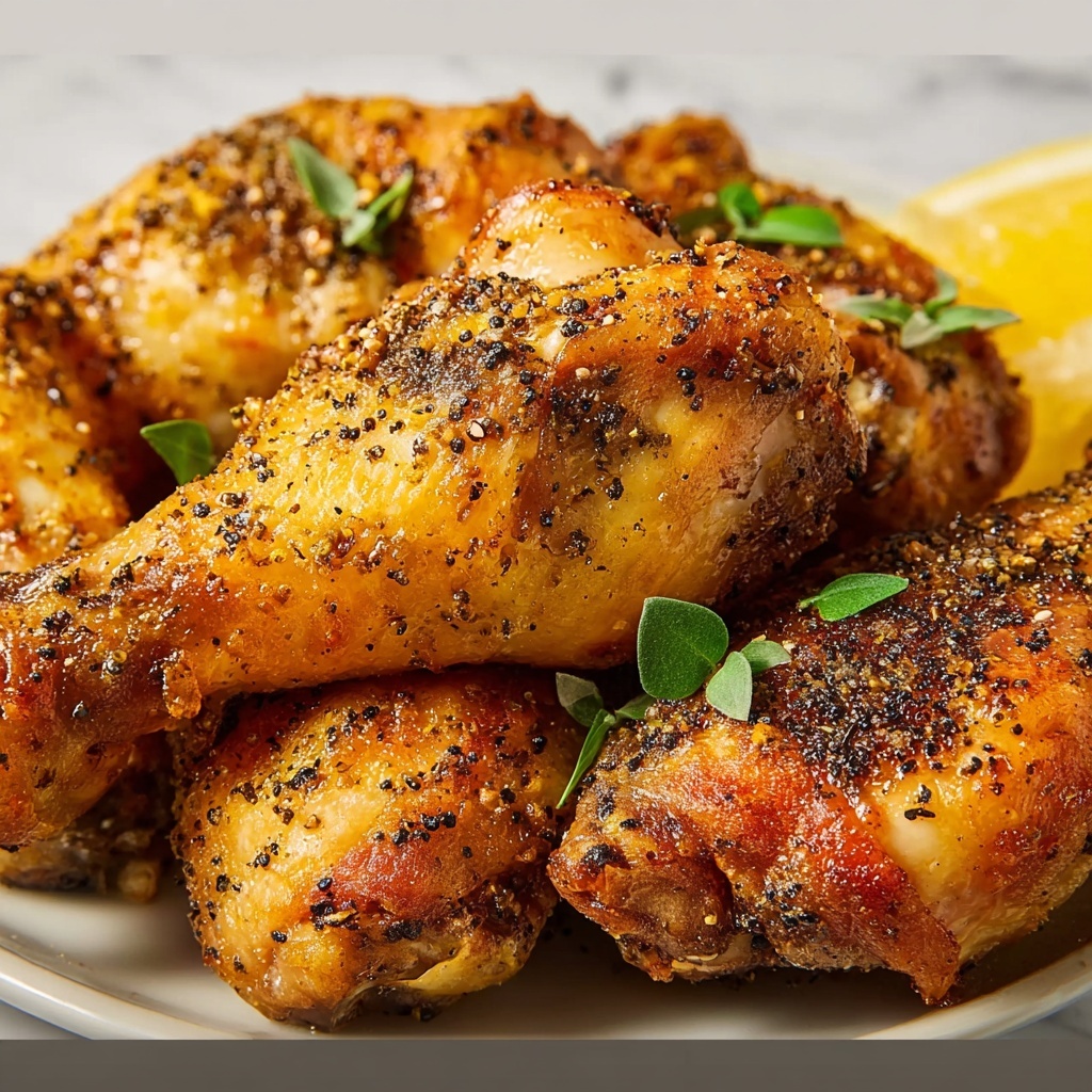 Lemon Pepper Wings Recipe - Recipe Image